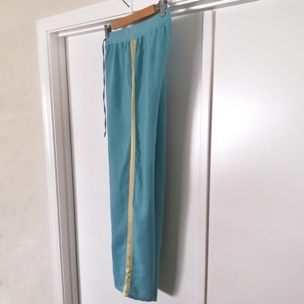 Willi Smith Linen Silk Relaxed Pant - Picture 3 of 7